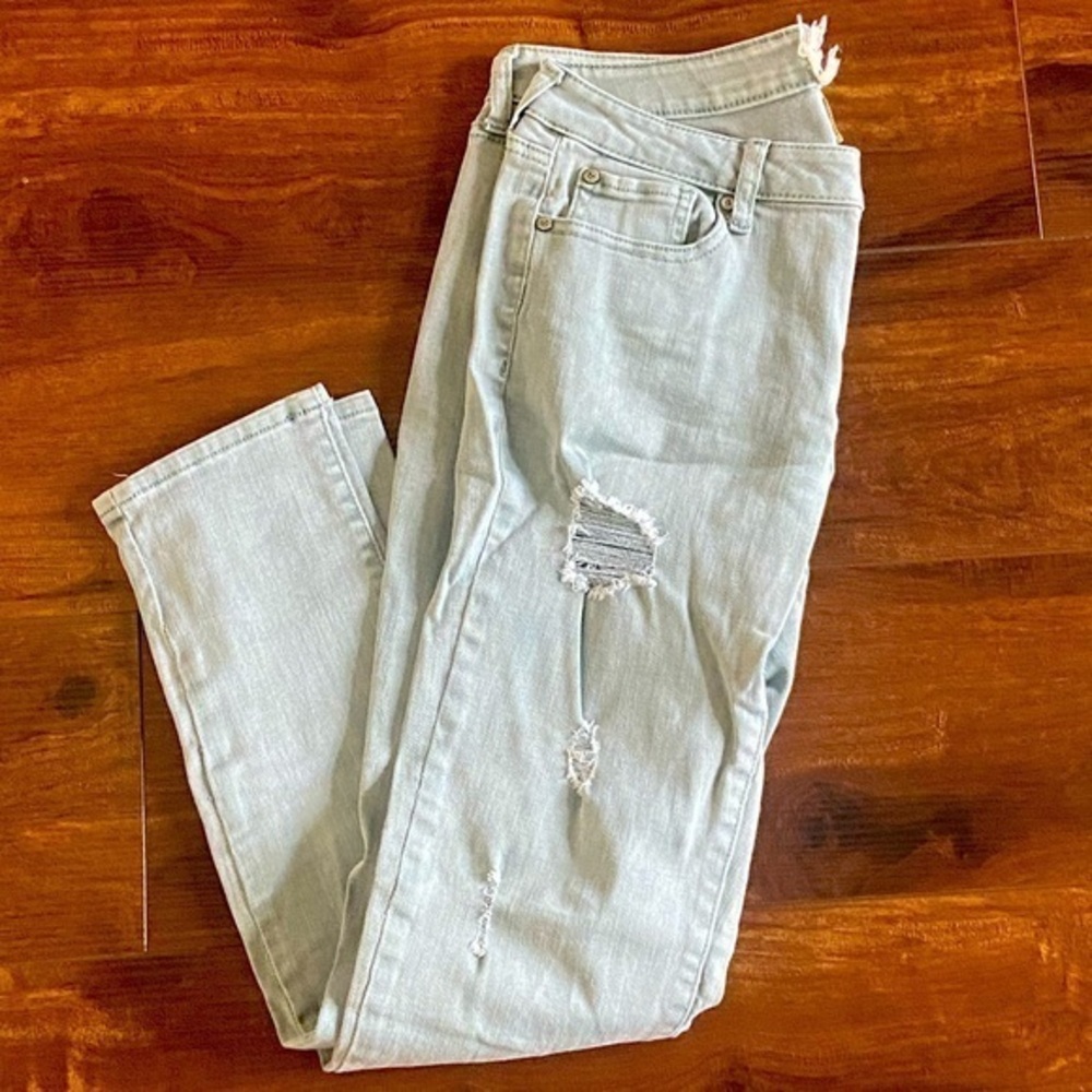 Altari’d State Jeans Womens 26/3 Juniors Denim Skinny Distressed Stretch
